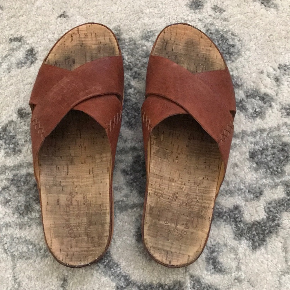 Kork-ease sandals.